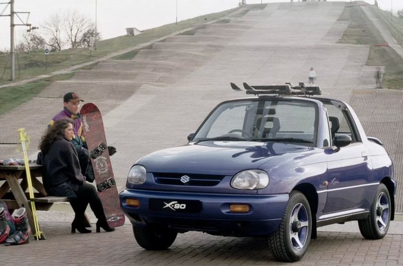 Illustration for article titled The Delightfully Weird Suzuki X90 Had an Equally Weird Soviet Ancestor